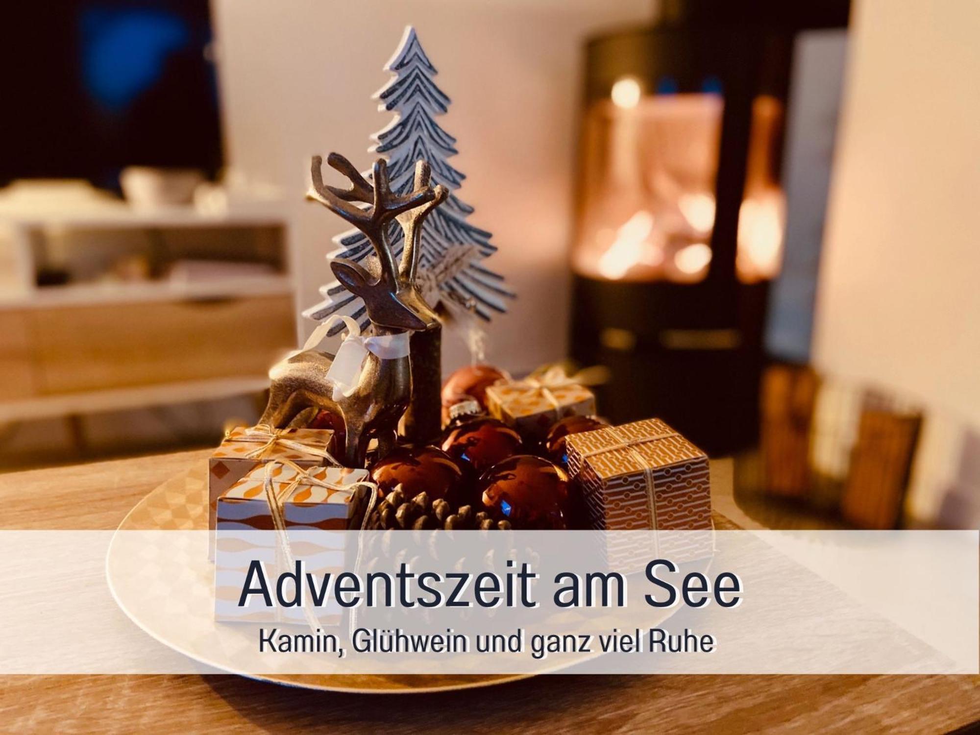 Strandhaus Mathea - Ruhige Lage Direkt Am Fleesensee - Parkplatz, Kamin, Sauna - Familienfreundlich Unter Göhren Esterno foto