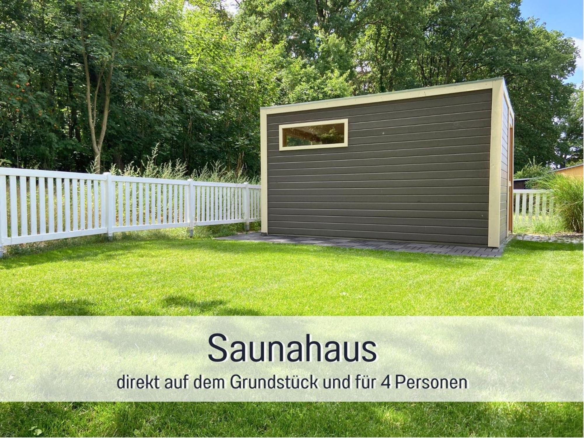 Strandhaus Mathea - Ruhige Lage Direkt Am Fleesensee - Parkplatz, Kamin, Sauna - Familienfreundlich Unter Göhren Esterno foto